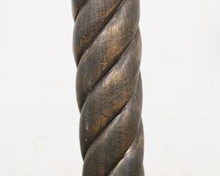 53	Ionic Column Pedestal	"Concrete and composite. Chips and losses throughout.

30"" H x 9 1/2"" square."
