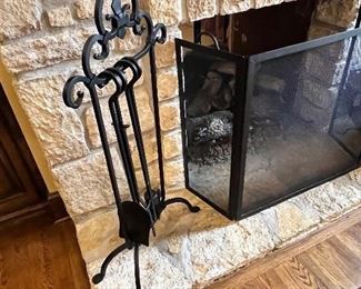 #29) - $60 Fireplace tools
