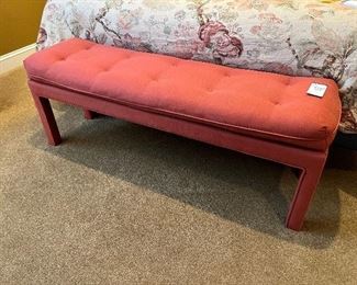 #103) - $50 - Upholstered Bench	56x17x19	