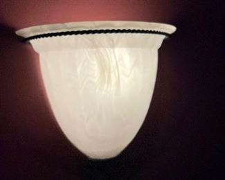 #118) - $60 - Wilson Lighting - Set of 3 Wall Mount Lights	10 x 13 each.  Purchaser is responsible to deinstall from the home prior to March 31.