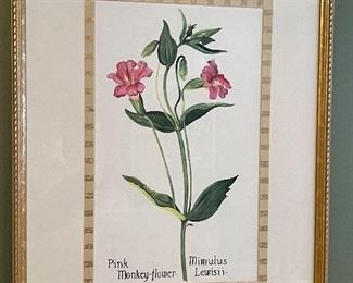 #126) - $75 -Set of 3 Framed Art	17x23