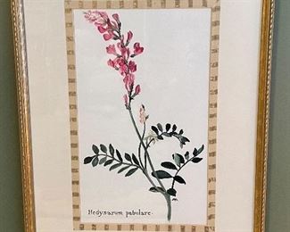 #126) - $75 -Set of 3 Framed Art	17x23