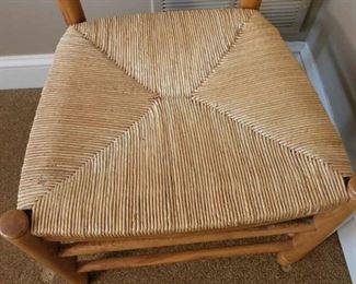 #92) - $40 -Cane Bottom Chair	41 Tall