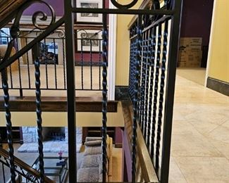 #F $500) All Sections.  Stair Railing.  Will consider separating at $150 per section.   This section (F-3) is 36" Tall 15" Wide.  Purchaser must remove the railings on their own or with their own contractor help prior to March 31. 