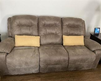 Electric reclining sofa