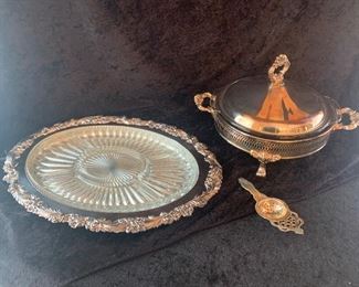 Silver Plate Fancy Table 