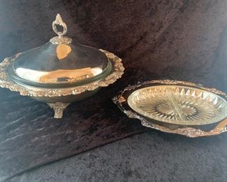 Round Banquet Server Wedding Shower 