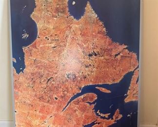 Quebec Poster Print on Board