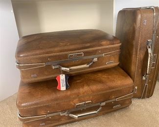 American Tourister Luggage Set Vintage 