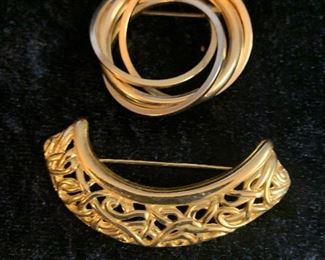 Vintage Jewelry Signed Brooch Pin 