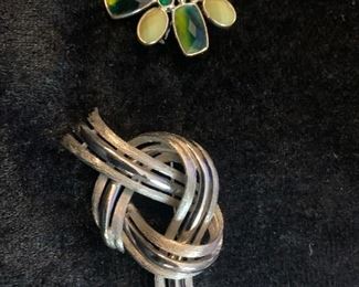 Vintage jewelry pins brooch