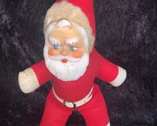 Vintage Santa Rubber Face
