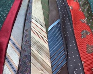 Pierre Cardin Ties, other designers, Vintage Designer Ties Neckties