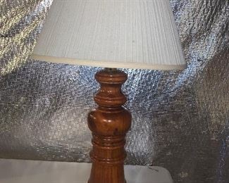 Wood Table Lamp