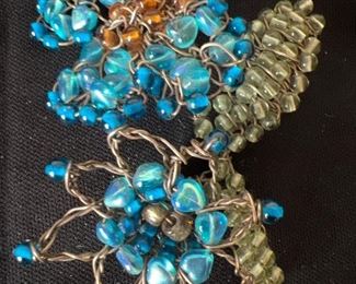 Susan Horth Double Flower Brooch