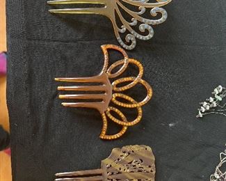 Vintage Hair Combs