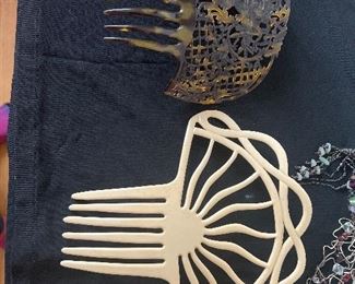 Vintage Hair Combs