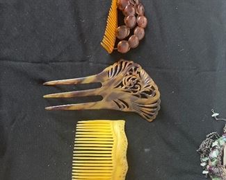 Vintage Hair Combs