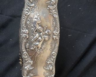 Vintage Sterling Cherub Brush