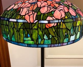 Leaded Glass Floor Lamp