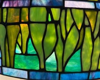 Leaded Glass Floor Lamp