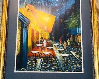 Cafe Terrace at Night- Van Gogh