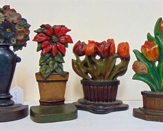 Floral doorstops, expect over 200 doorstops