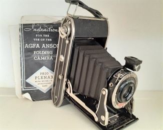 Agfa Ansco Plenax Camera