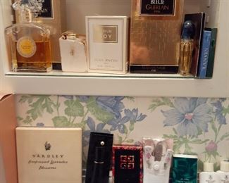 French Perfumes: Jean Patou "Joy",   Guerlain " L'Heure Bleue"