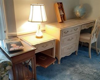 Drexel Desk, Chair, Nightstand