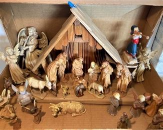 Anri Hand Carved Nativity 