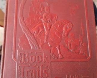 1928 Illustrated Children's Book - Book Trails for Baby Feet
