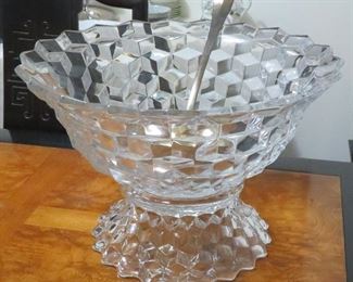 Fostoria "American" punch bowl