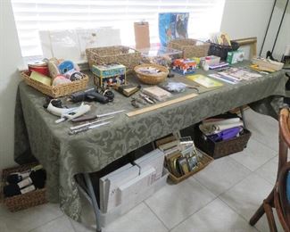 Office items, craft supplies