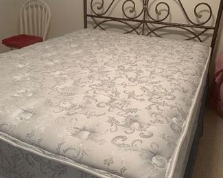 Queen mattress 
Headboard sold separately 