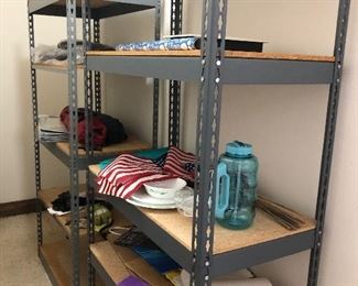 Heavy duty garage shelving 