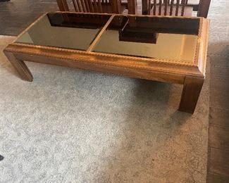 Cool Mid Century coffee table with 2 matching end tables