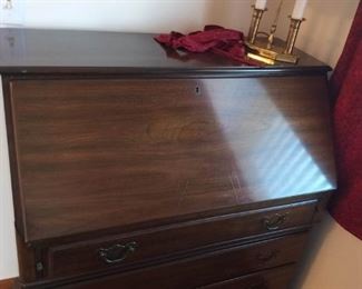 VINTAGE SECRETARY DESK