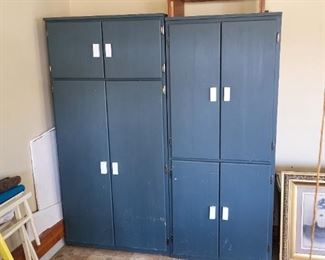 WOOD STORAGE CABINETS