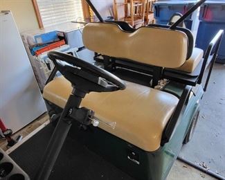 EZGO GAS GOLF CART STREET READY . BUY IT NOW 6500.00