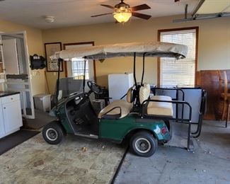 EZGO GAS GOLF CART STREET READY . BUY IT NOW 6500.00