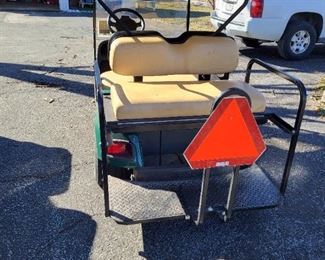 EZGO GAS GOLF CART STREET READY . BUY IT NOW 6500.00
