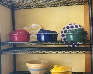 Large Ceramic Chicken and other
SHELVES NOT IN SALE