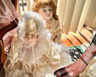 Mary Sides hand-made dolls