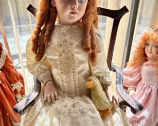 Mary Sides hand-made dolls