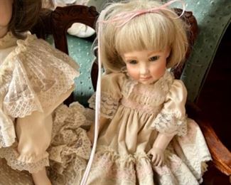 Mary Sides hand-made dolls