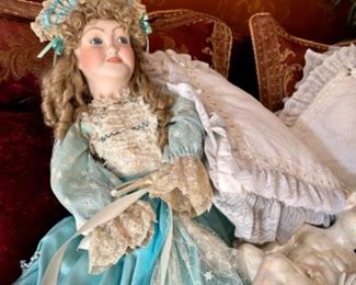 Mary Sides hand-made dolls