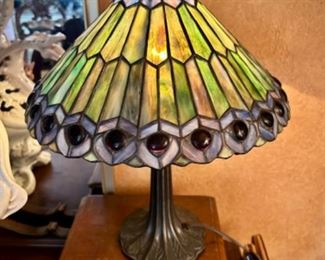 Small Tiffany-style lamp