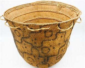 Large Woven Wicker Basket