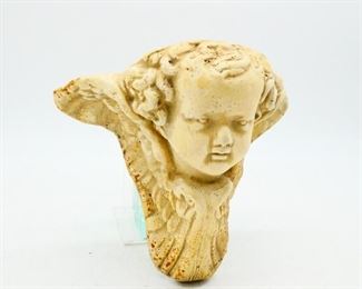 Stoneware Angel Candle Sconce